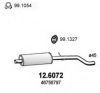 ASSO 12.6072 Middle Silencer